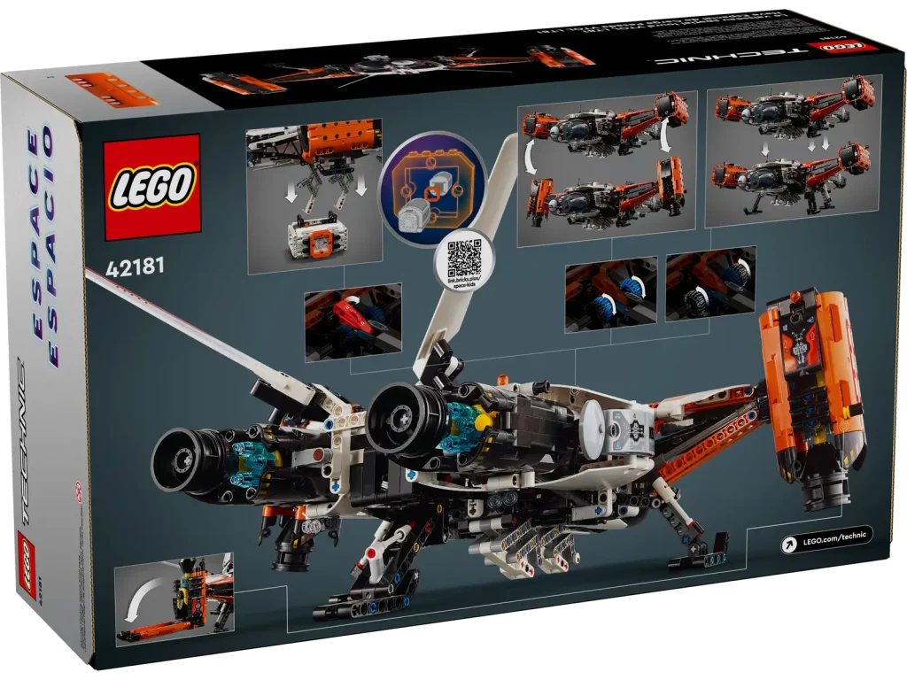 LEGO Technic 42181 VTOL Heavy Cargo Spaceship LT81 Box 2 1024x768