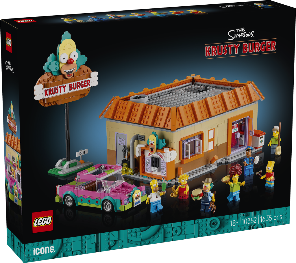 LEGO Icons 10352 The Simpsons Krusty Burger 1 1024x911
