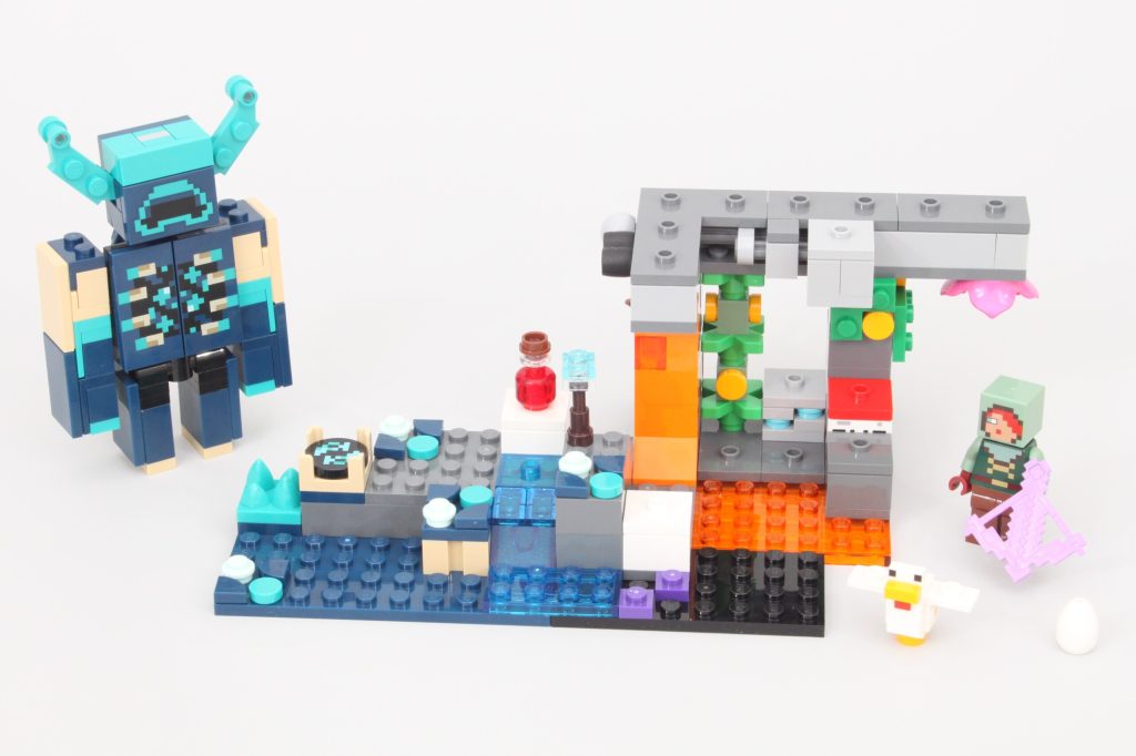 lego minecraft 21274 the warden encounter review 1 1024x682