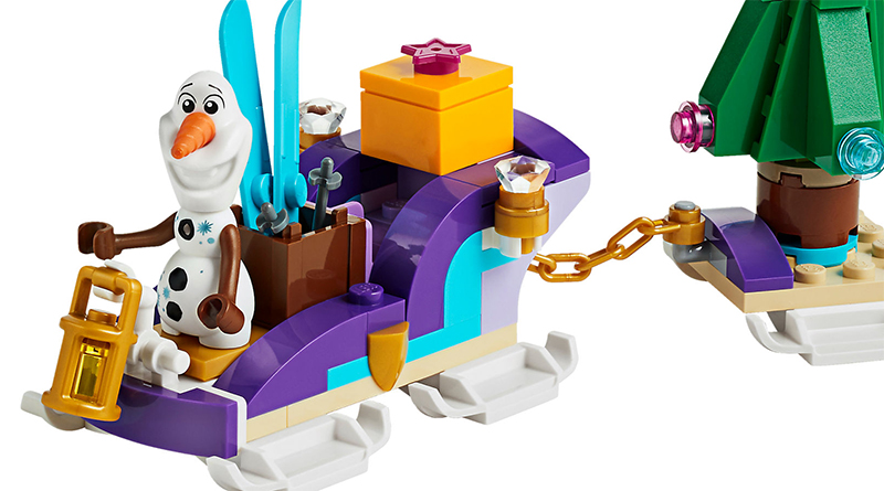 Free LEGO Disney Frozen II 40361 Olaf’s Traveling Sleigh with qualifying orders