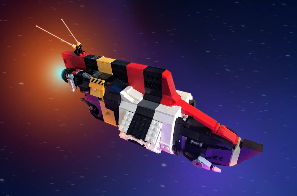 LEGO Ideas Tigershrimp Class Infiltrator Corvette