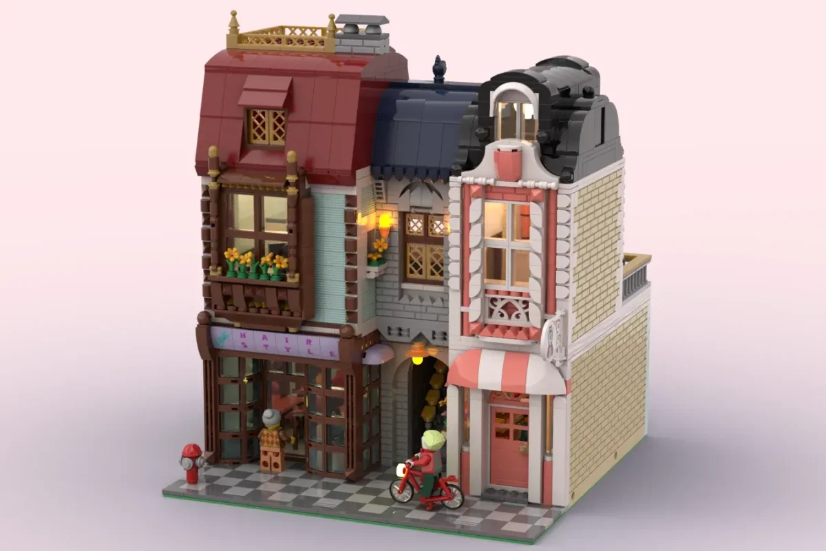 LEGO Ideas La Belle Ruelle  1200x800