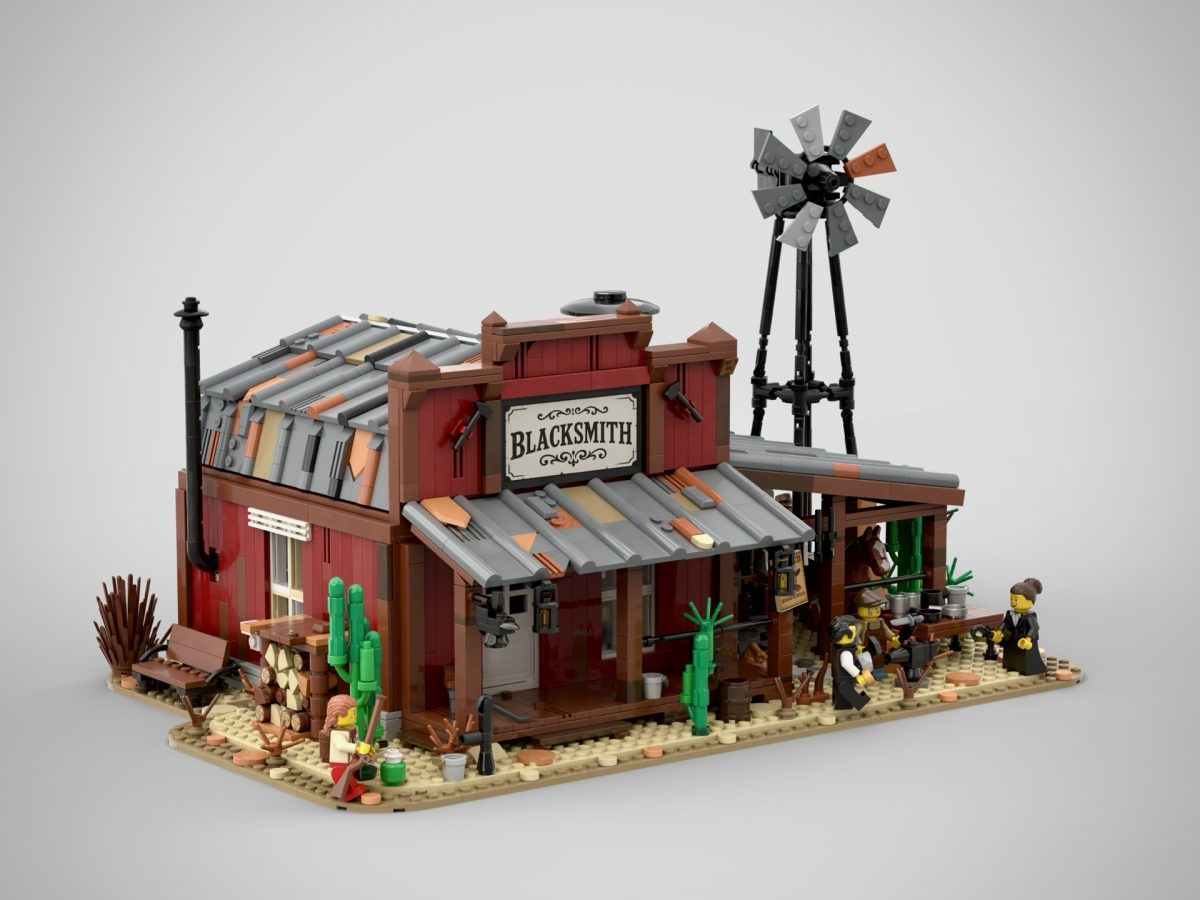LEGO BrickLink Series 9 Wild West Blacksmith 6 1200x900