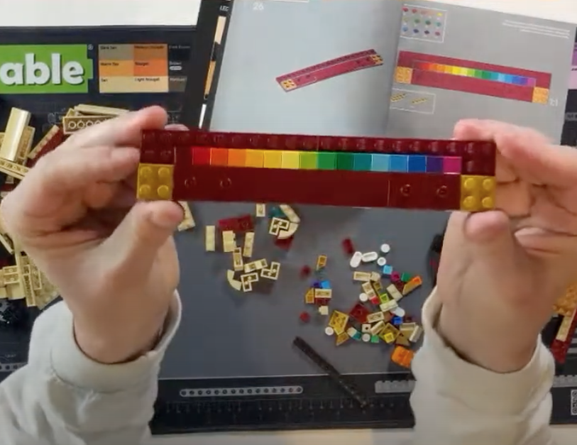 LEGO Ideas 21355 The Evolution of STEM optical light spectrum