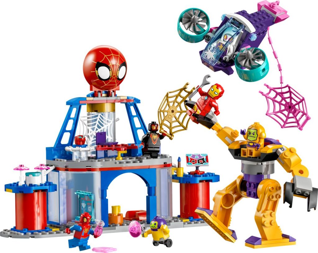 LEGO Spidey and His Amazing Friends 10794 Team Spidey Web Spinner Headquarters 3 1024x814